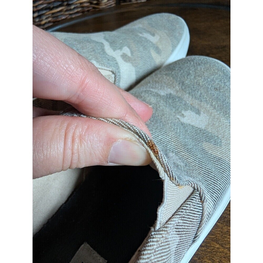Steve Madden Gills Camo Platform Slip On Shoes Women's 7 Casual Sneakers Preppy - Picture 10 of 13